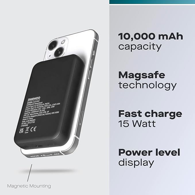 Daewoo Portable Power Bank 10000mAh – ELA1436
