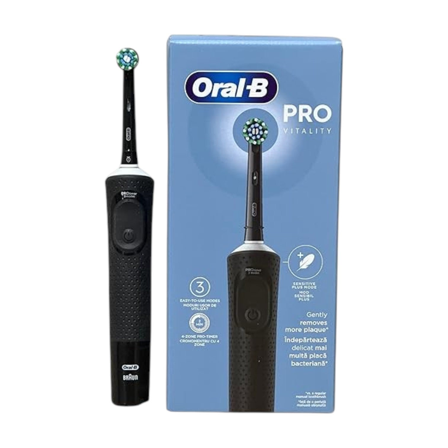Oral-b Vitality Pro Rotating Electric Toothbrush Black