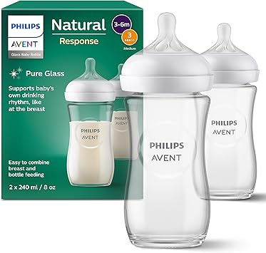 Philips Avent Newborn Glass Bottle Gift Set – SCD878/11