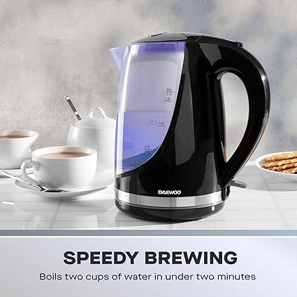 Daewoo Cordless Kettle 1.7L – SDA1770