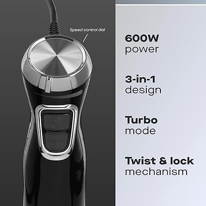 Daewoo 700W Hand Held Blender Set – SDA1622GE