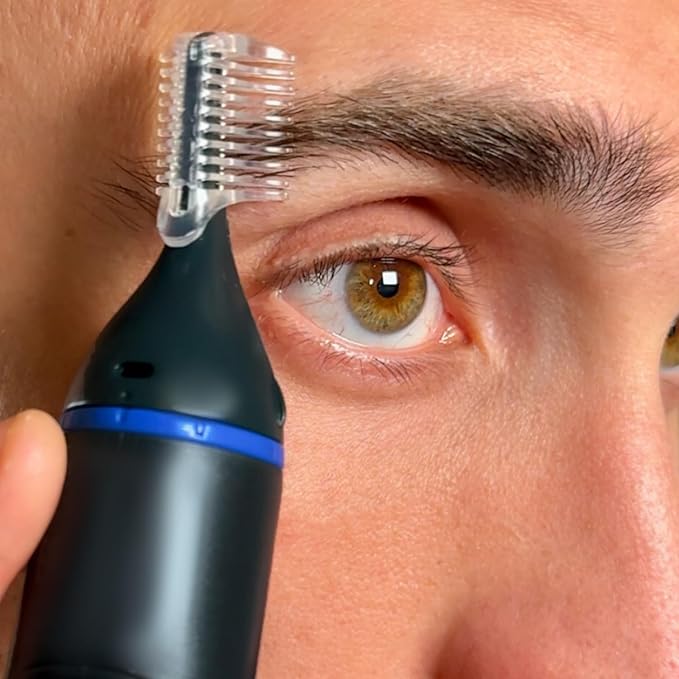 Remington Hair Trimmer for Men, Nose, Ear, & Eyebrow Hair Clipper - NE3850