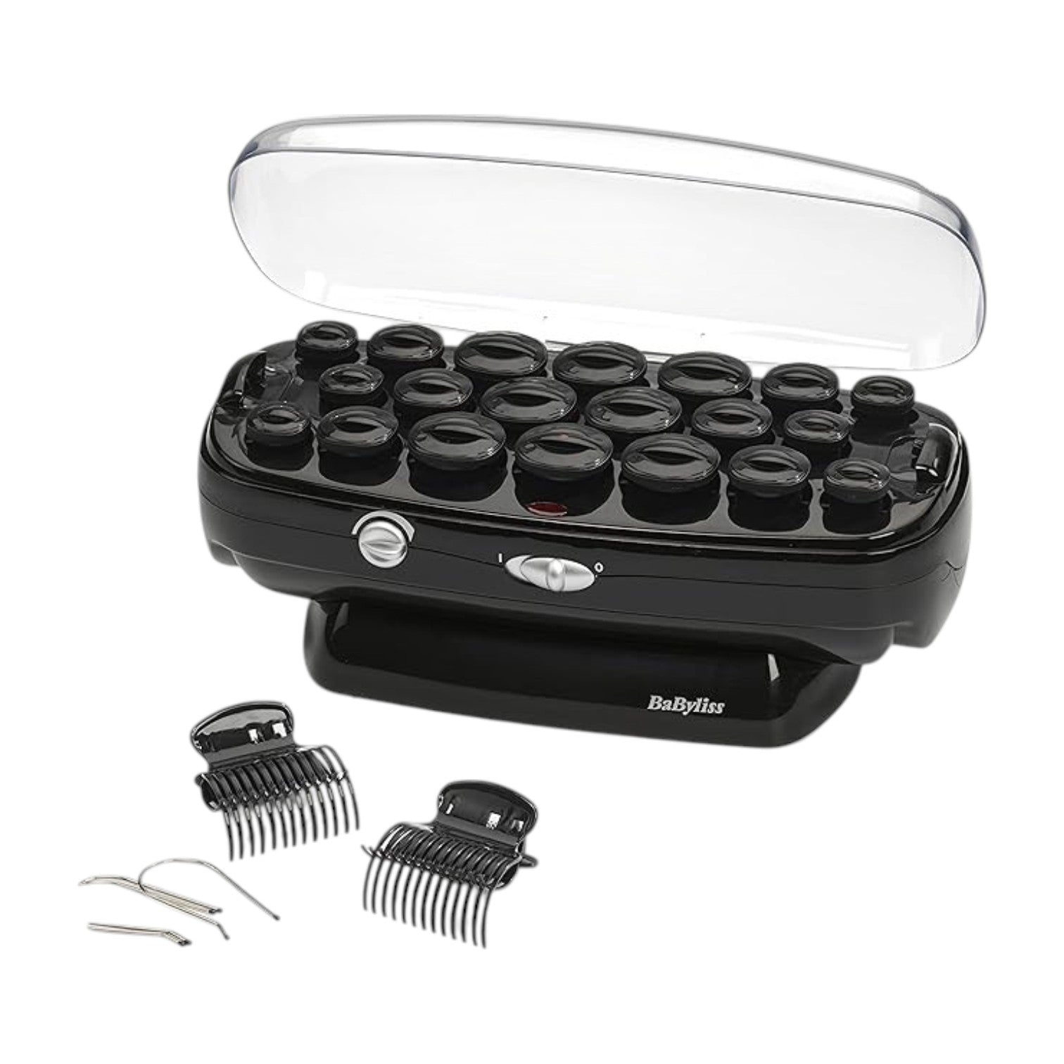 BaByliss Thermo-Ceramic Heated Hair Rollers, Black - 3035U