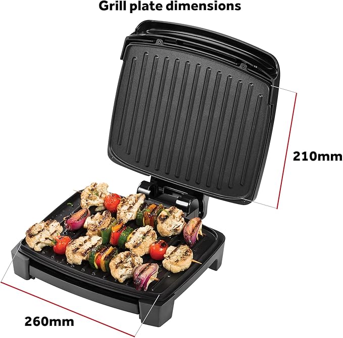 George Foreman Immersa Medium Electric Grill Black - 28310