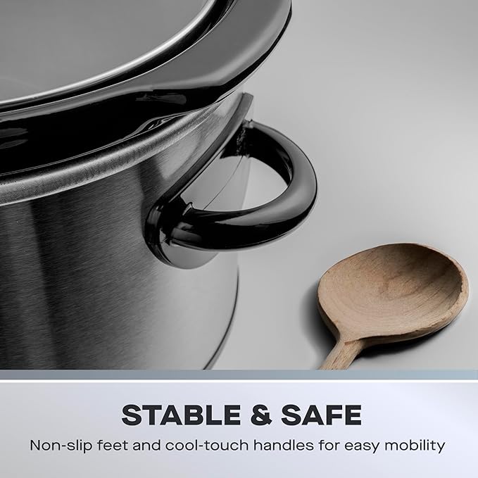 Daewoo 3.5L Slow Cooker, Compact Electric Cooker - SDA1364