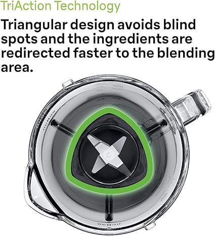 Braun PowerBlend 1 Blender with Triangular Jug 600W – JB1051BK