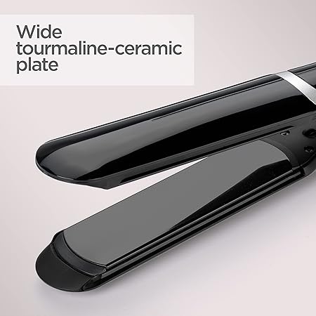 BaByliss Smooth Pro Wide Hair Straighteners, Ceramic Plates for Smooth Styling - 2597U