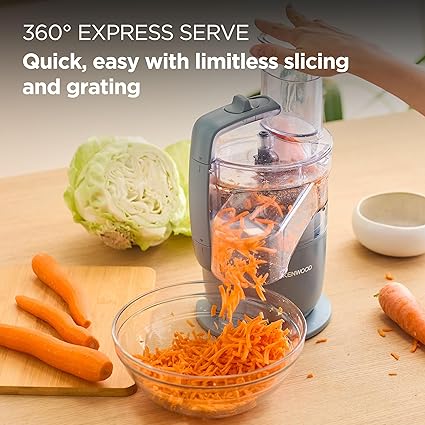 Kenwood, MultiPro Go,  Food Processor, for Chopping, Slicing - FDP22.130GY