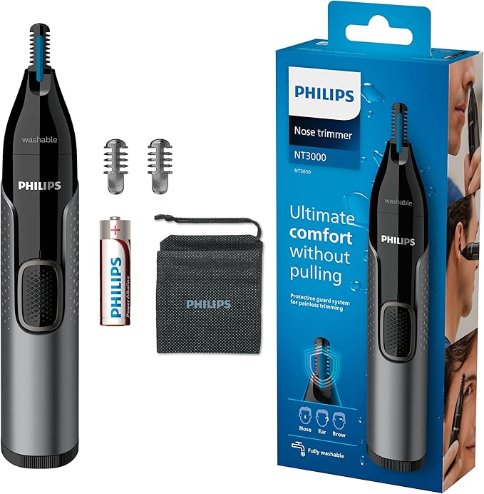 Philips NT3650/16 Series 3000 Waterproof Nose and Ear Trimmer