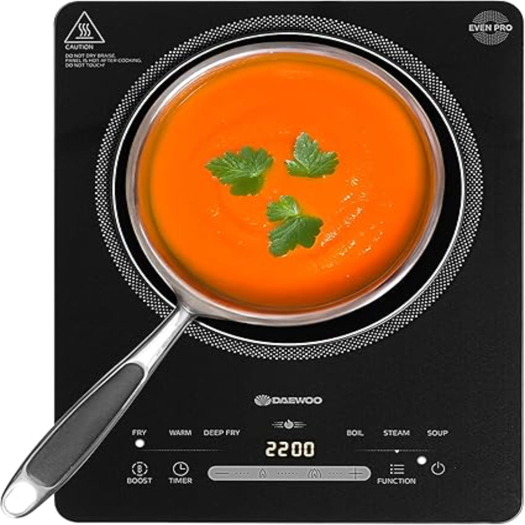 Daewoo 2200W Single Induction Hob – SDA2771GE