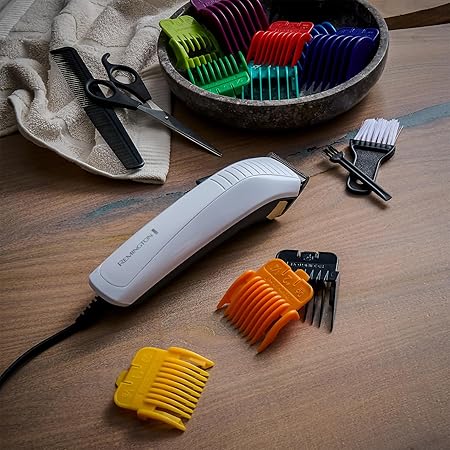 Remington Hair Clippers Kit with Colour Coded Combs – HC5035