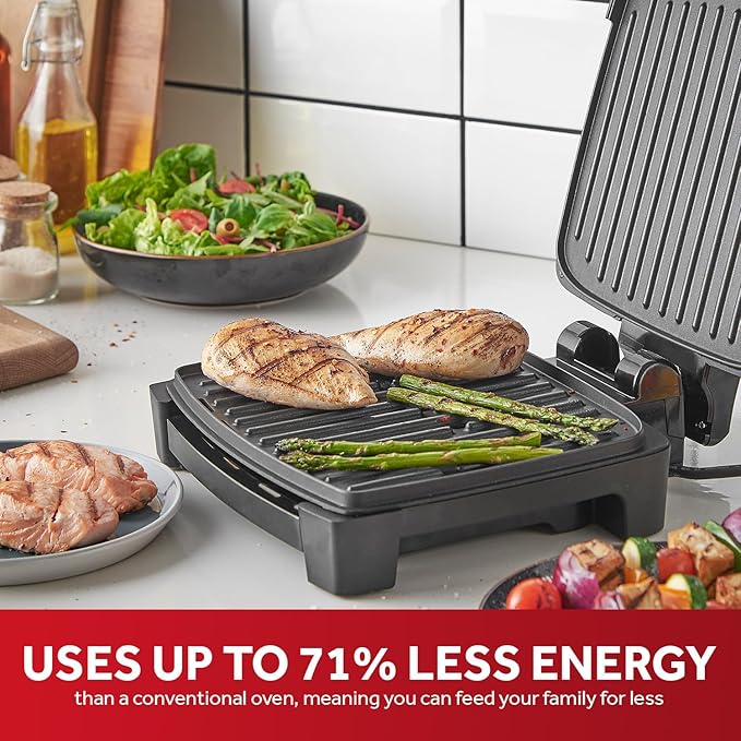 George Foreman Immersa Medium Electric Grill Black - 28310