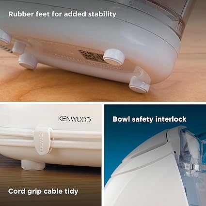 Kenwood Mini Food Chopper – 0.35L, 2 Speeds, Dishwasher Safe – CH180
