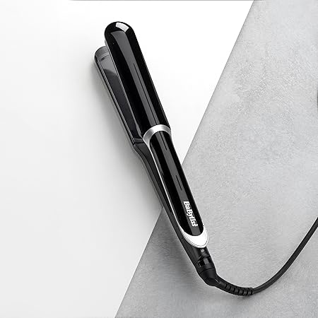 BaByliss Smooth Pro Wide Hair Straighteners, Ceramic Plates for Smooth Styling - 2597U