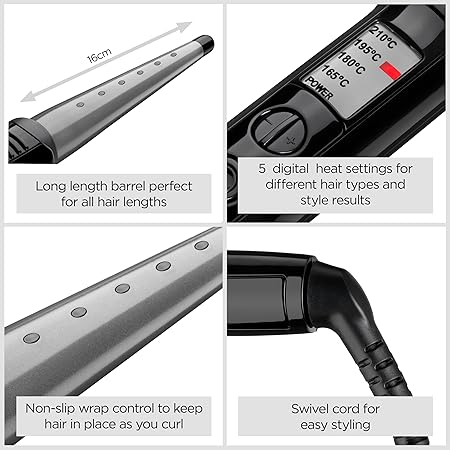 BaByliss 13–25mm Ceramic Curling Wand – 2285CU