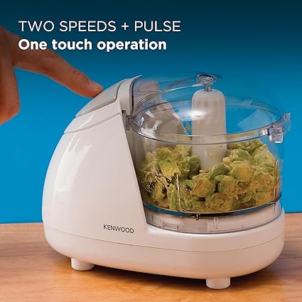 Kenwood Mini Food Chopper – 0.35L, 2 Speeds, Dishwasher Safe – CH180
