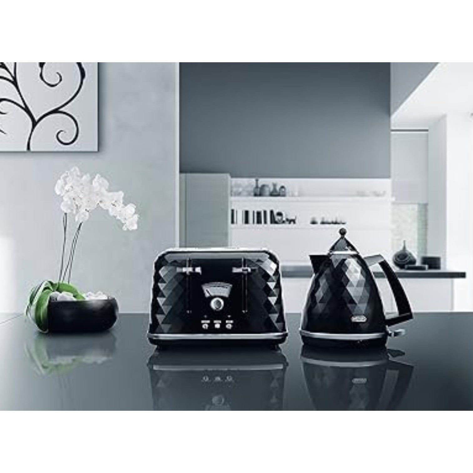 De'Longhi Brilliante 4-slot toaster CTJ4003B