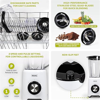 Wahl 1.5L Table Blender & Grinder – ZY122