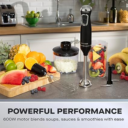 Daewoo 700W Hand Held Blender Set – SDA1622GE