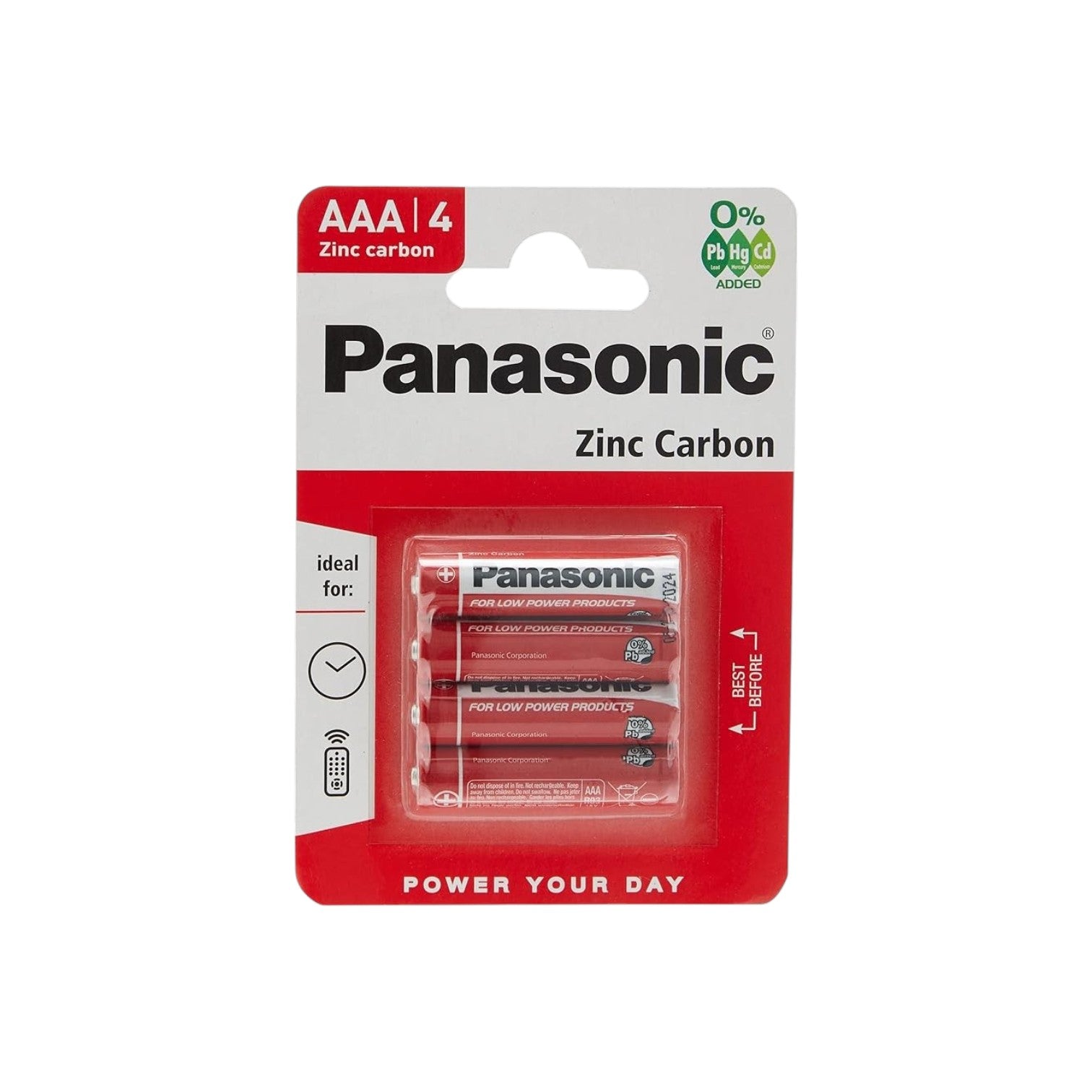 Panasonic AAA Batteries Pack of 4