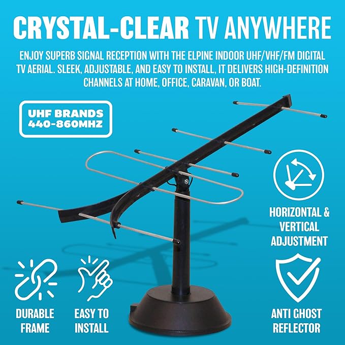 Elpine Indoor TV Aerial Antenna – 31512C