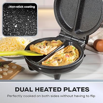Daewoo Non Stick Deep Fill Omelette Maker 750W – SDA1556