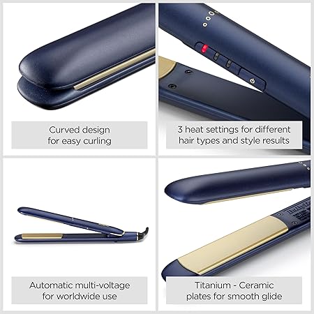BaByliss Midnight Luxe Hair Straightener – 2516U