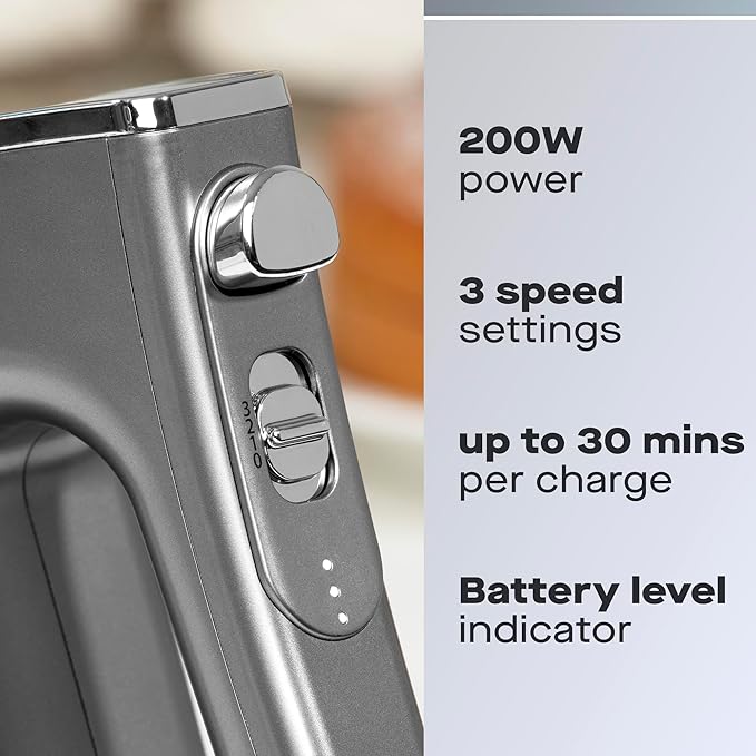 Daewoo Freedom Cordless Pro Handheld Mixer - SDA2632