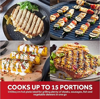 George Foreman Indoor Outdoor BBQ Electric Grill - 22460