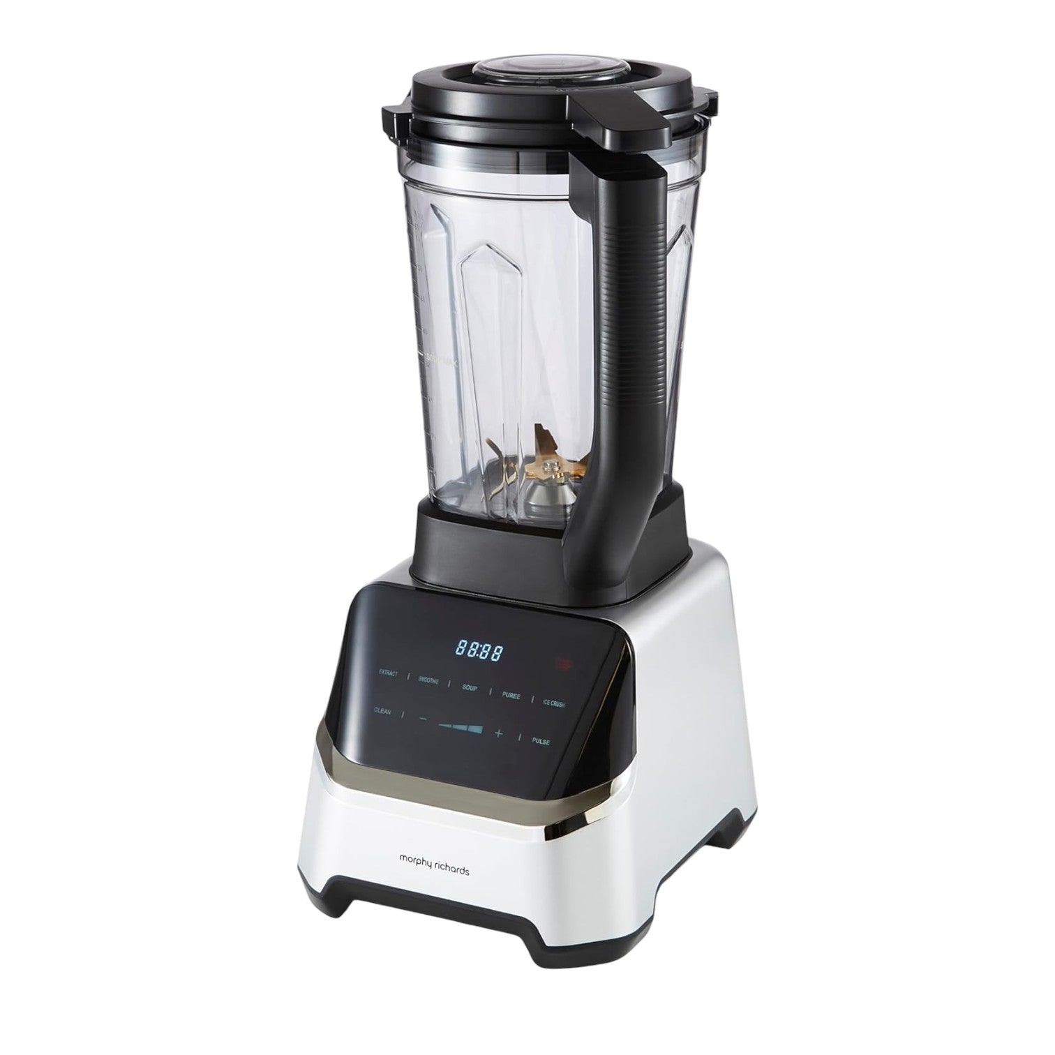 Morphy Richards Jug Blender & Soup Maker, 2L, Low Noise, 45000 rpm, High Speed, Controlled Blend, Multi Functional, Hot Soup, Crushed Ice, Blending, Smoothie, Milkshakes, Dishwasher Safe Parts, 403065