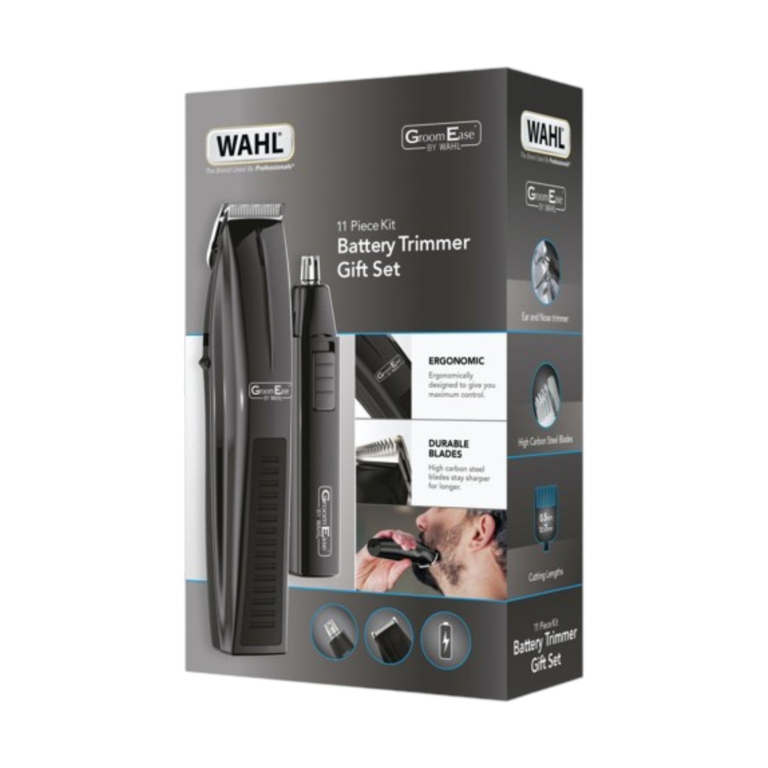 Wahl GroomEase Battery Trimmer Gift Set