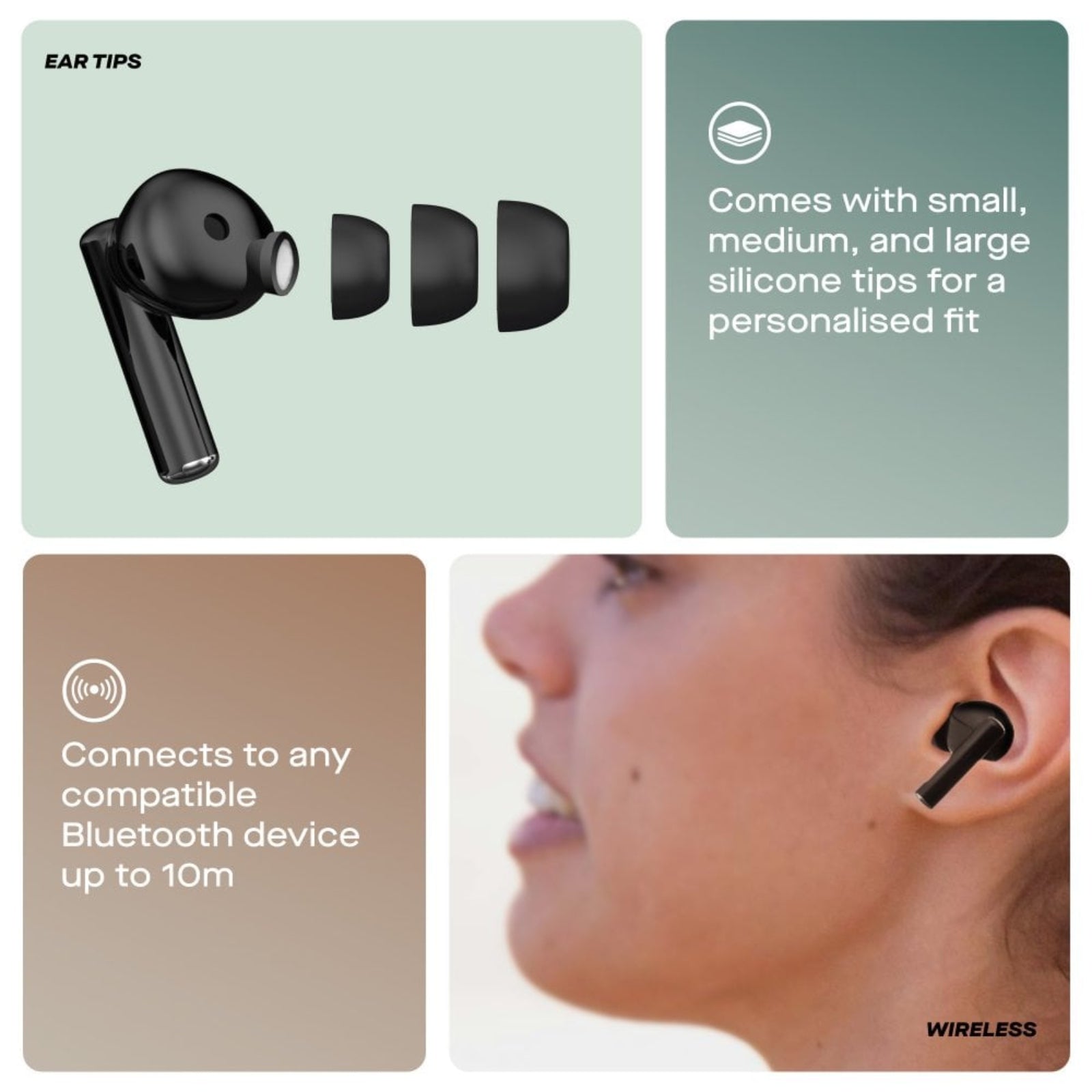 Daewoo Air Buds True Wireless Bluetooth Earbuds – AVS1599