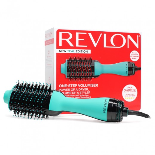 Revlon Teal One-Step Hair Dryer & Volumiser – RVDR5222TUK