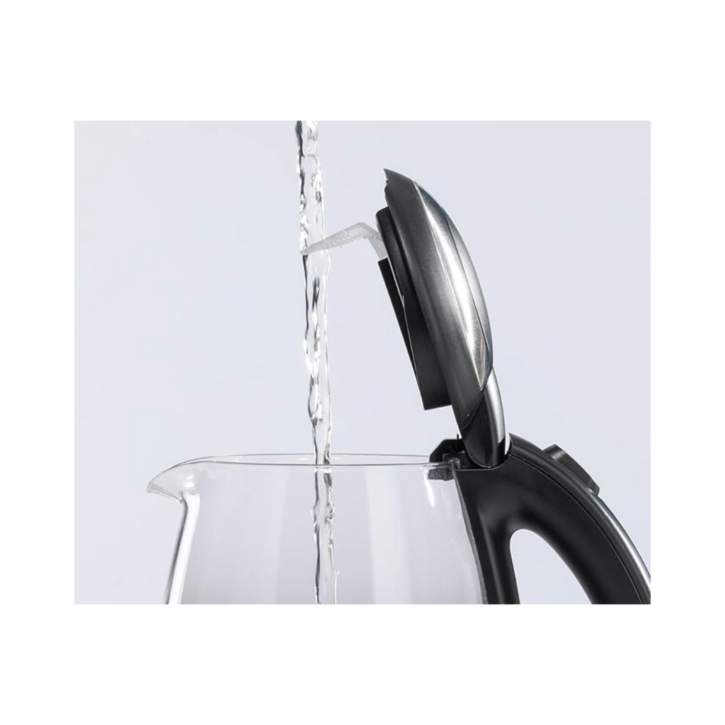 Daewoo 1.7L Glass Kettle, Fast Boil, 2200W Electric Kettle with LED Light - SDA1669
