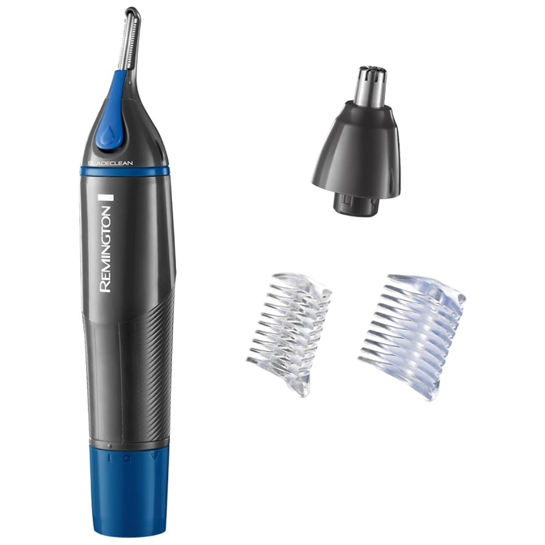 Remington Hair Trimmer for Men, Nose, Ear, & Eyebrow Hair Clipper - NE3850