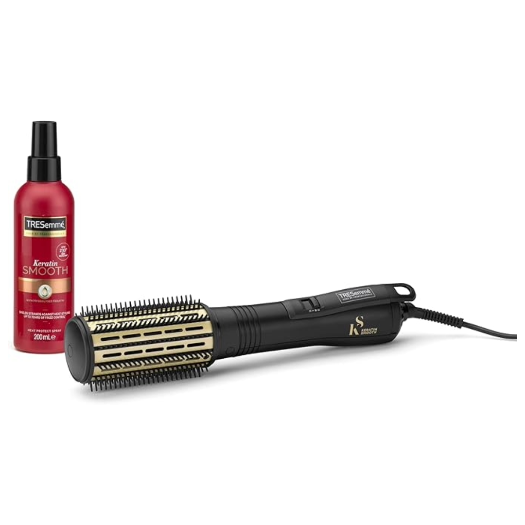 TRESemme Keratin Smooth Marula Smooth Volume Hot Air Styler, Black - 2776BU