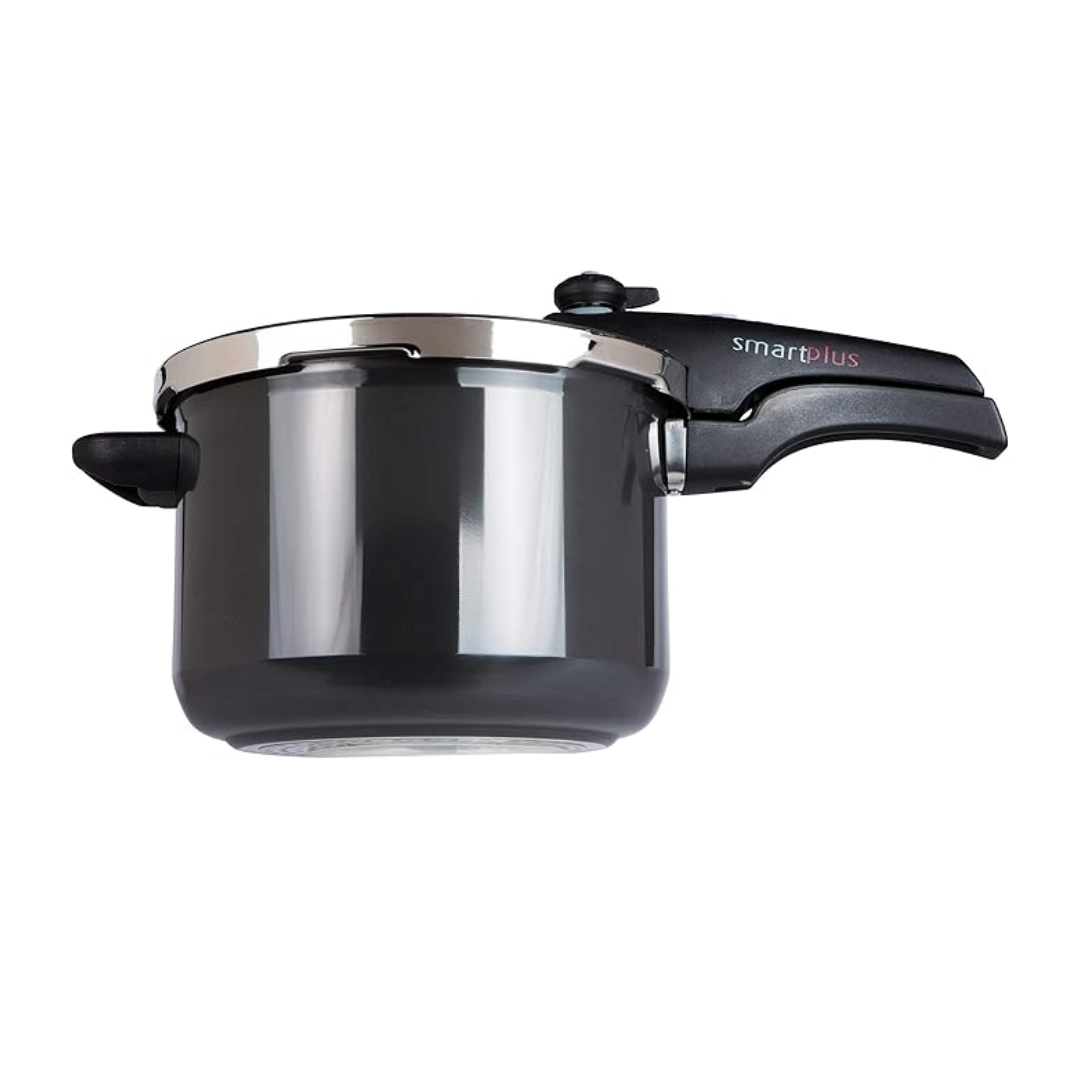 Prestige Smart Plus Pressure Cooker , 6L, Black
