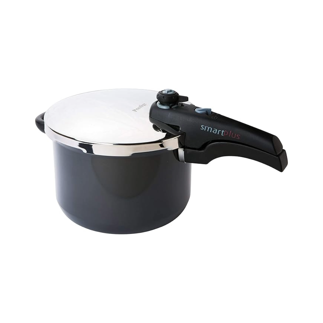 Prestige Smart Plus Pressure Cooker , 6L, Black