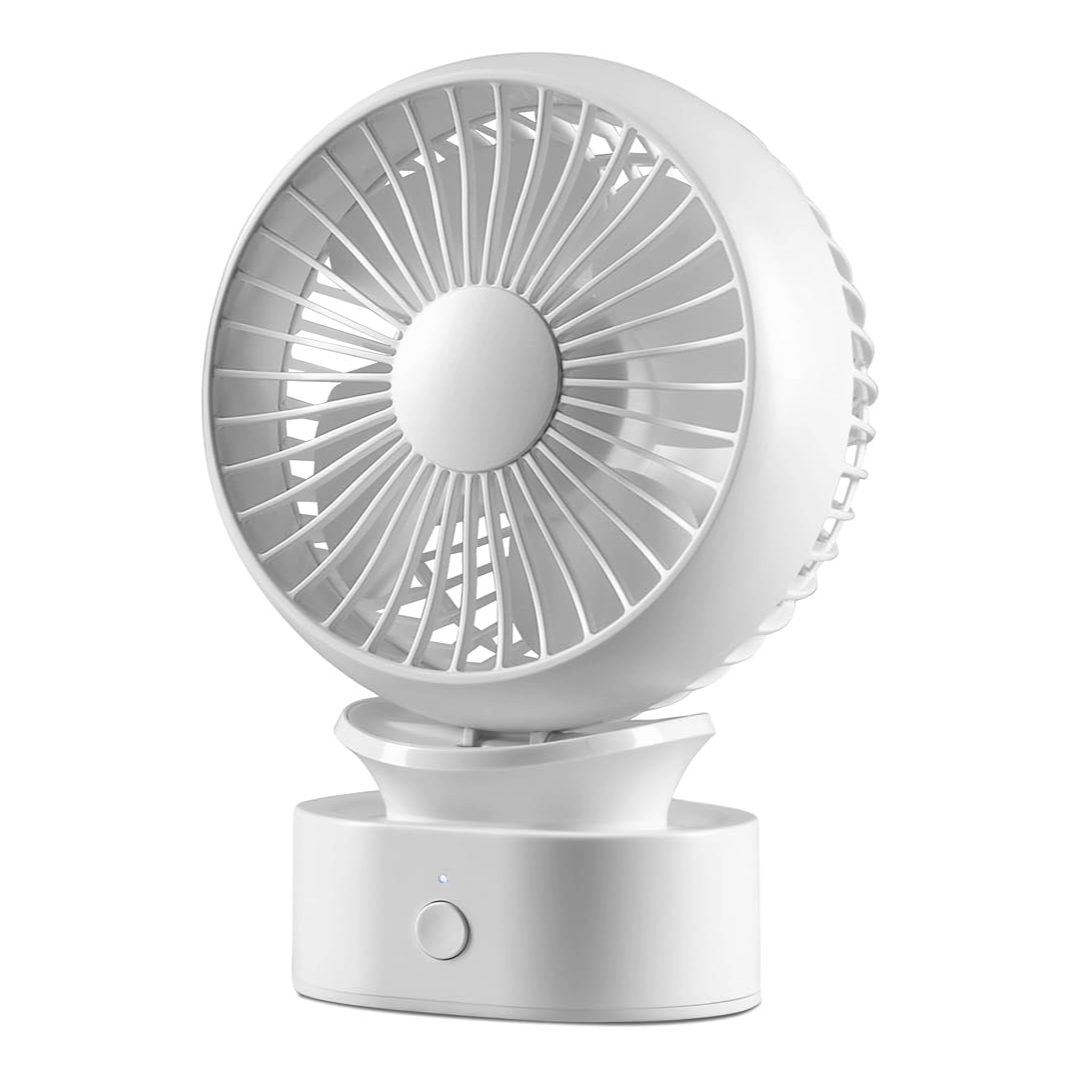 Daewoo 4” Portable Rechargeable Desk Fan - COL1540