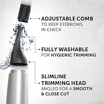 Wahl Precision Ear, Nose & Eyebrow Trimmer – 5560