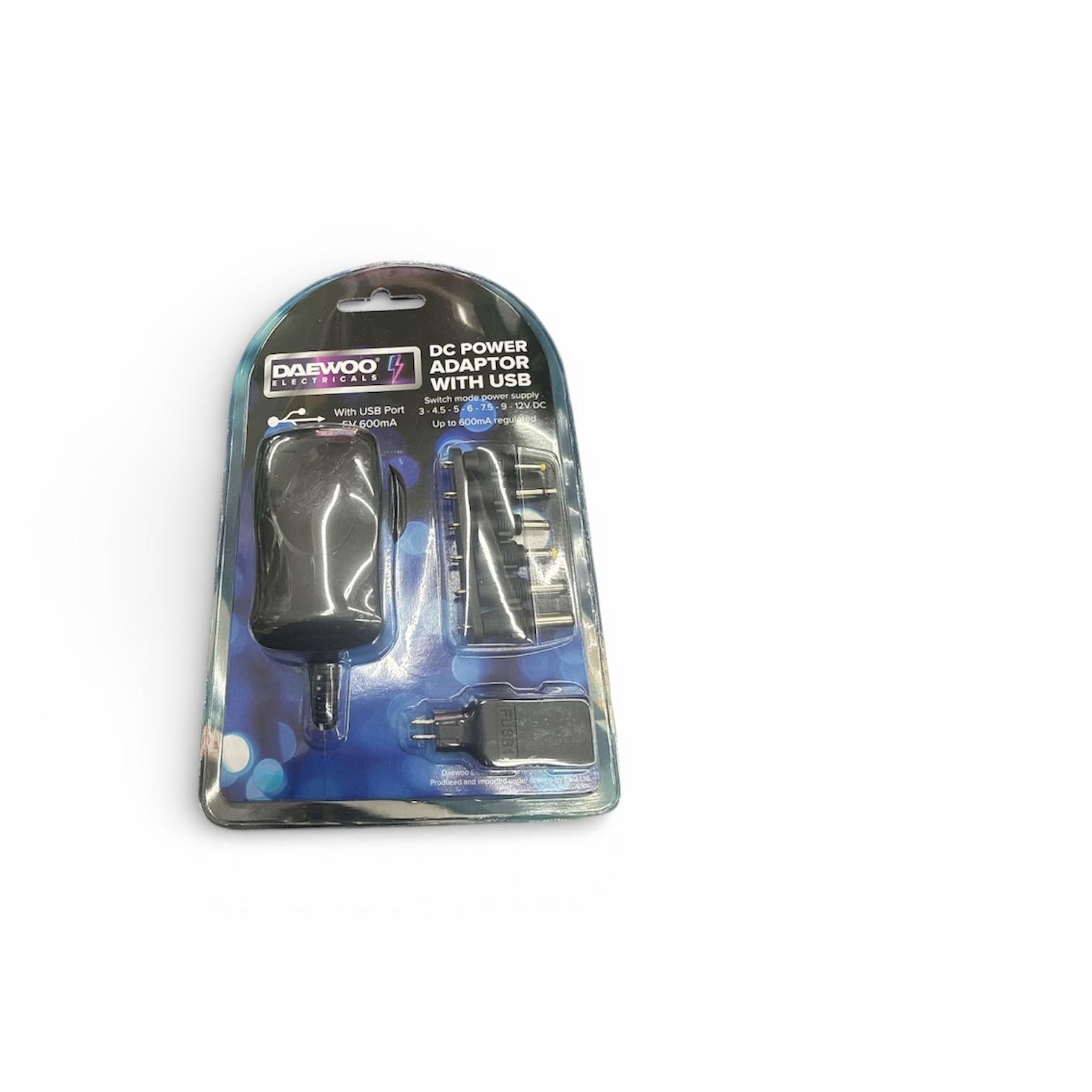 Daewoo DC Power 600mA Adaptor – ELA1133