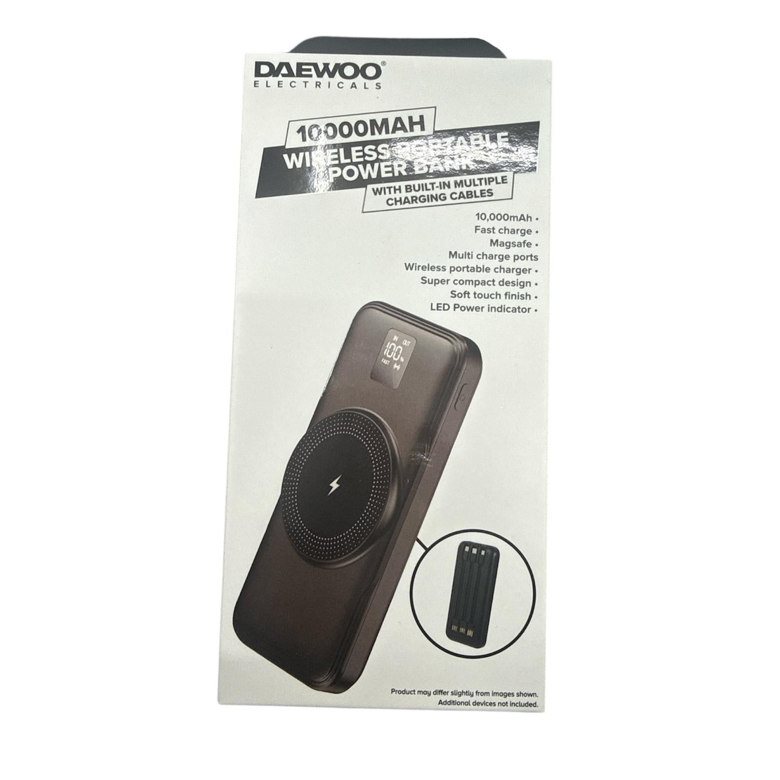 Daewoo Portable Power Bank 10000mAh – ELA1436