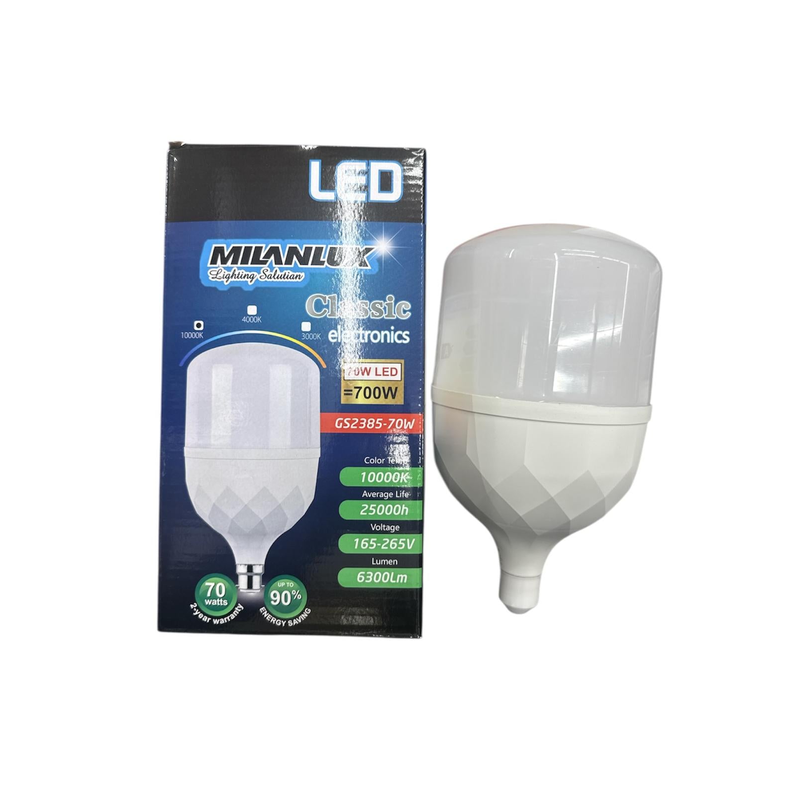 Milanlux LED Bulb 70W – GS2385