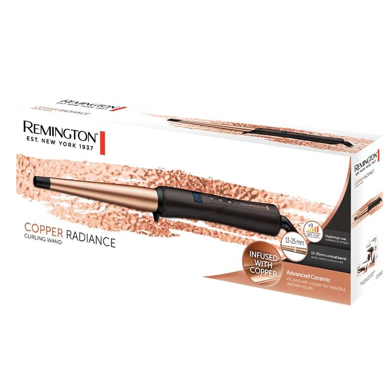 Remington Curling Wand l 13 - 25mm l Copper Radiance -CI5700