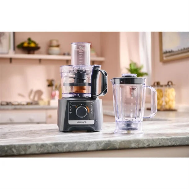 Kenwood MultiPro Compact Food Processor & Blender - FDP31.170GY