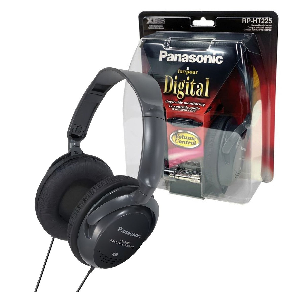 Panasonic DJ Monitor Headphones  RP-HT225E-K