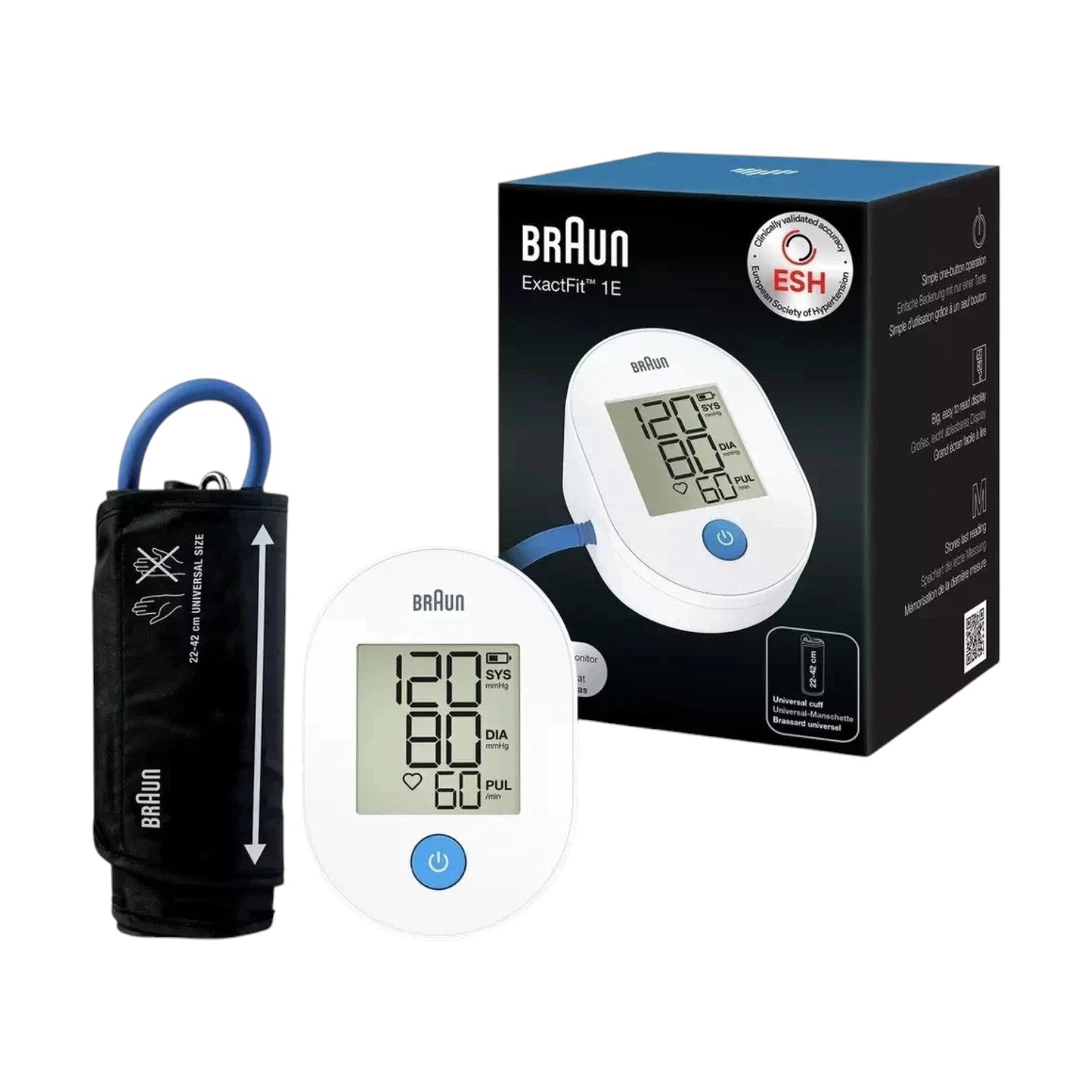 BRAUN Exact Fit Blood Pressure Monitor -  BUA4000