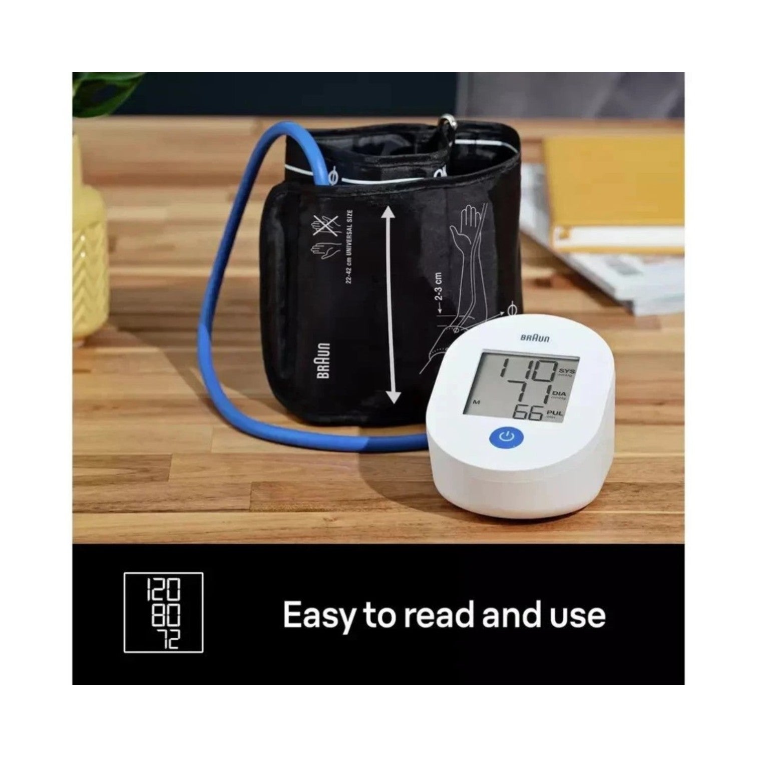 BRAUN Exact Fit Blood Pressure Monitor -  BUA4000