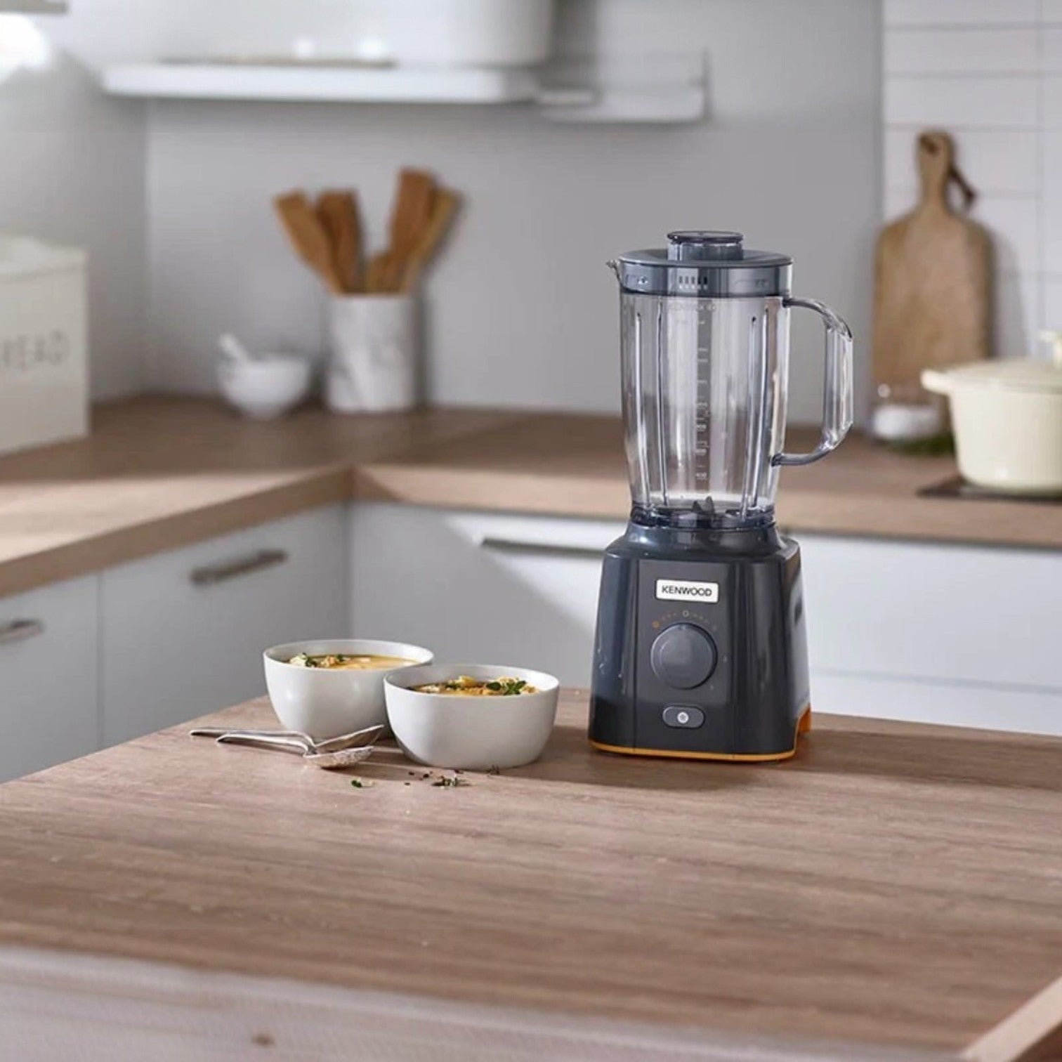 KENWOOD  Blend X Plastic Compact Blender, 2L Capacity, Grey - BLP41.A0GO