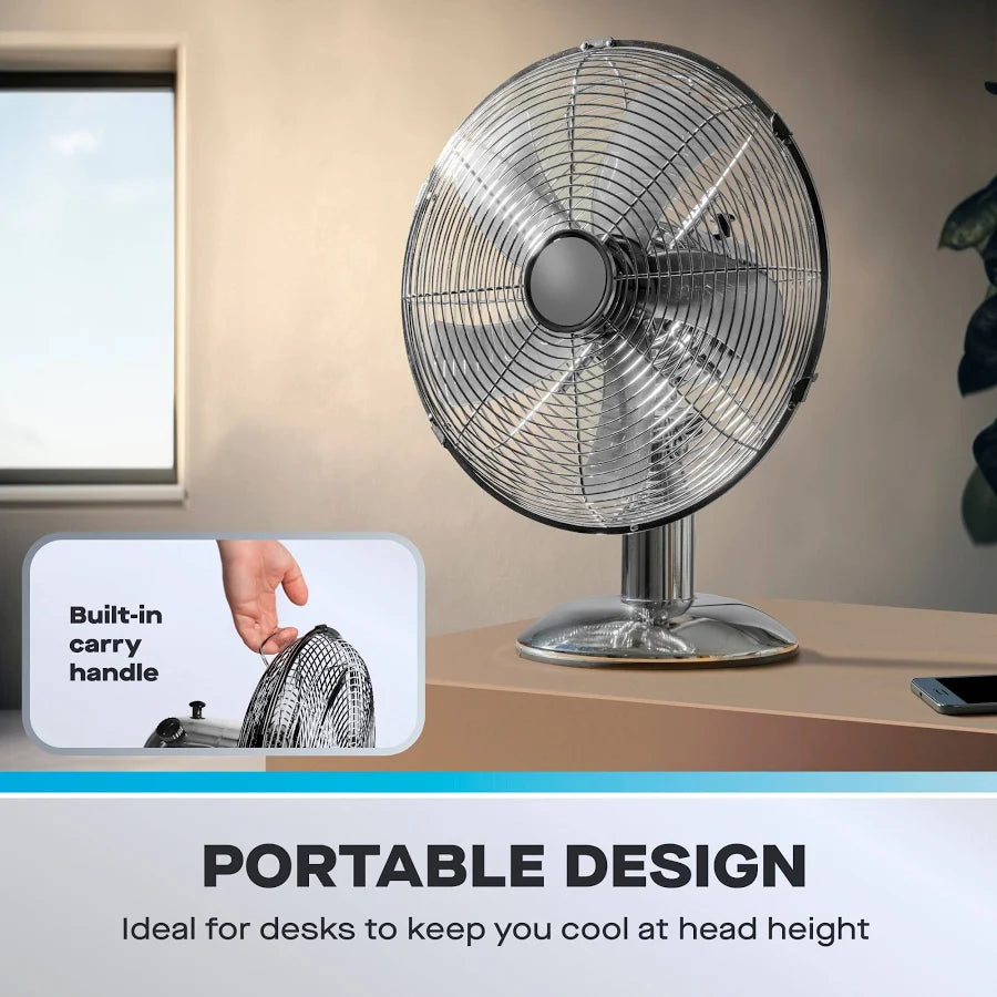 Daewoo 12 inch Matel Fan - COL1607